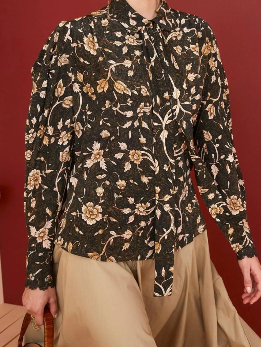 Ulla Johnson Adelaide Blouse Juniper
